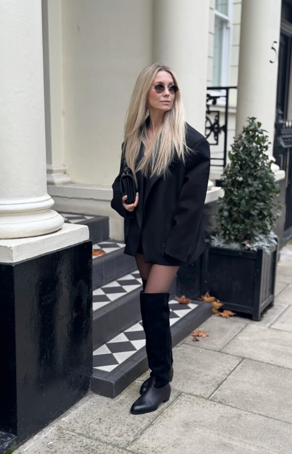 CZARNA MARYNARKA LUSSA