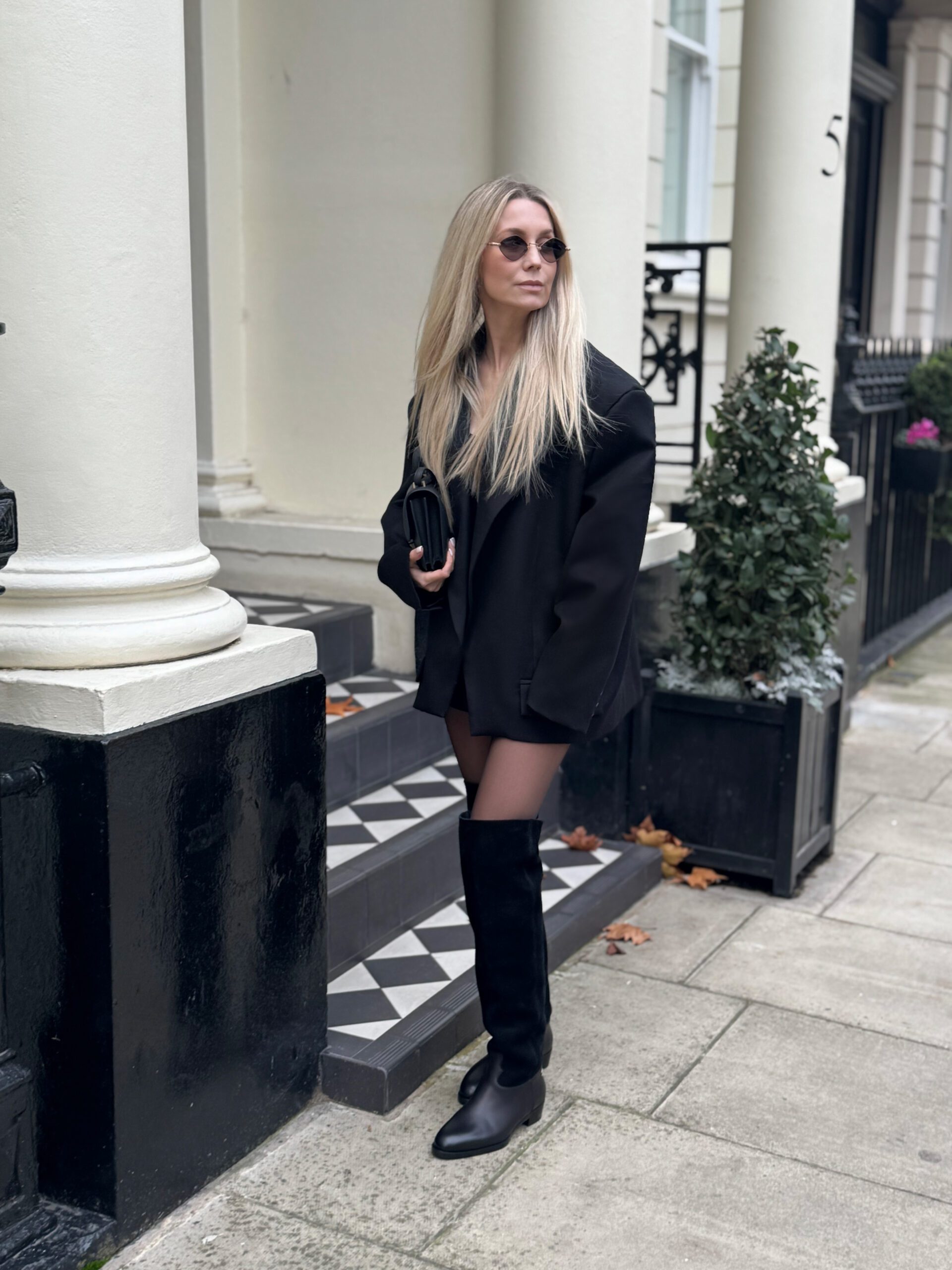 CZARNA MARYNARKA LUSSA