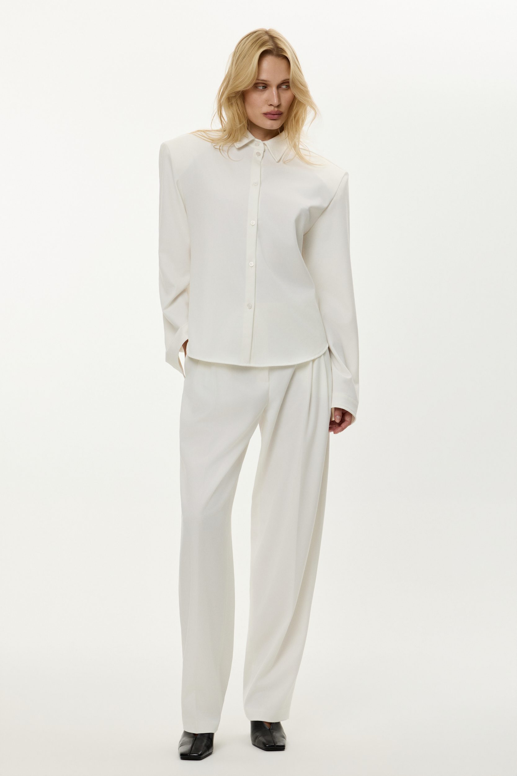 OFF WHITE SPODNIE LOUISE